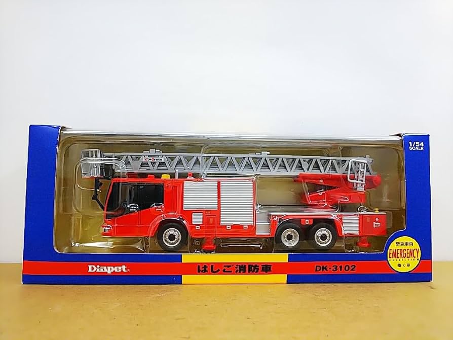 Daiapet はしご消防車 DK-3102 1/54スケール初期版 Daiapet